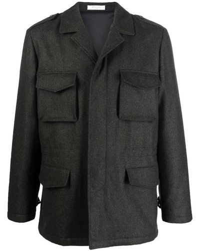 Boglioli Virgin Wool Field Jacket - Black