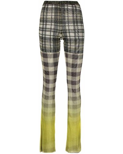 OTTOLINGER Checked Trousers - Grey