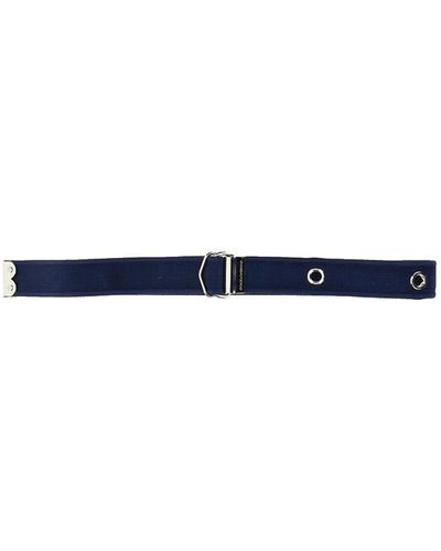 Dolce & Gabbana Belt With Logo - Blue