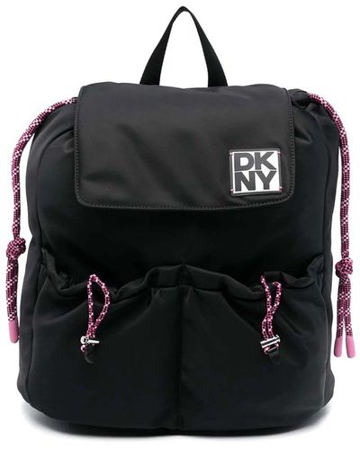 DKNY Nylon Backpack - Black
