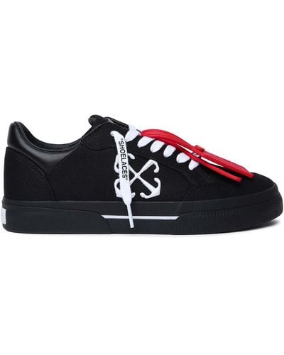 Off-White c/o Virgil Abloh Off- New Vulcanized Sneaker - Black