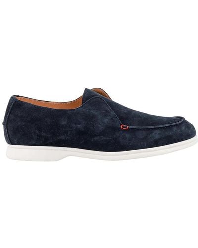 Kiton Suede Loafer - Blue
