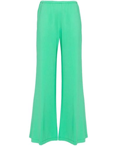 Forte Forte Flared Trousers - Green