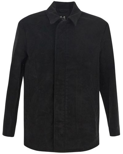14 Bros Cotton Coat - Black