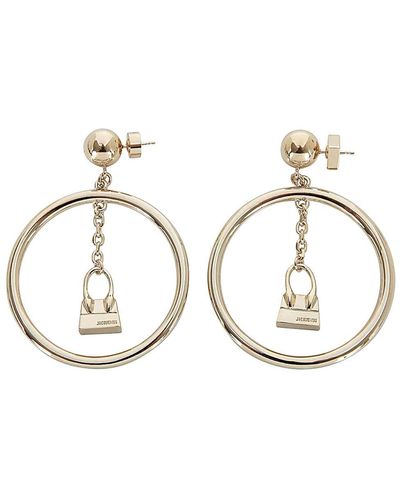 Jacquemus L'anneau Chiquito Earrings - Metallic