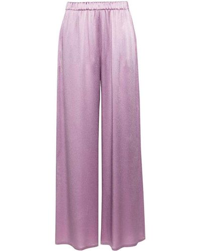 Antonelli Mid-rise Trousers - Purple