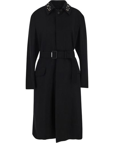 Alexander McQueen Long Coat - Black