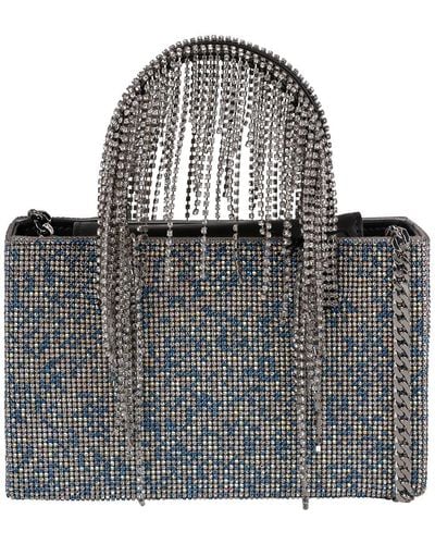 Kara Tote Bag With Decoration - Grey