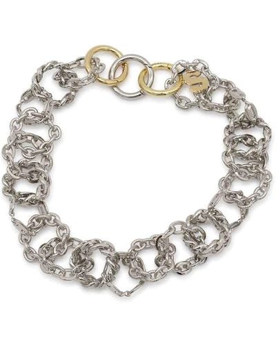 Sacai Metal Chain Necklace - Metallic
