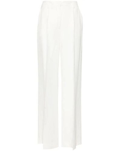 P.A.R.O.S.H. Casual Trousers - White