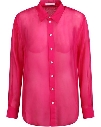 Helmut Lang Silk Shirt - Pink