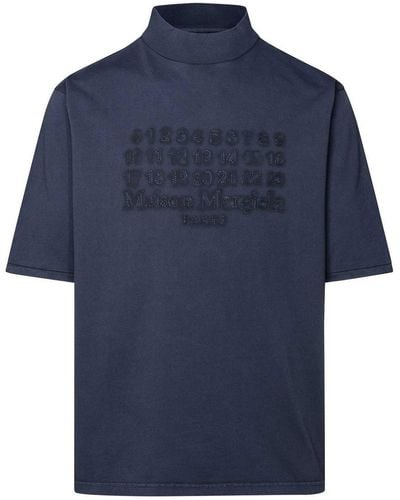 Maison Margiela Cotton T-shirt - Blue
