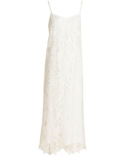 Emanuel Ungaro Long Dress - White
