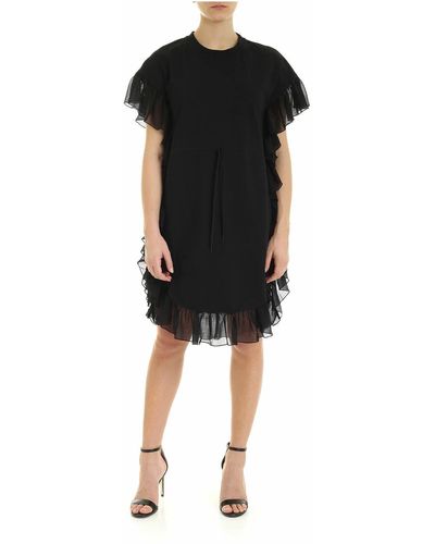 See By Chloé Ruffled Dress In - Black