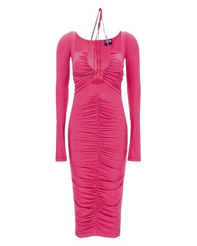 Versace Midi Dress - Pink