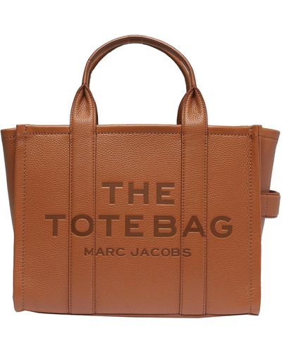 Marc Jacobs Leather Tote - Brown