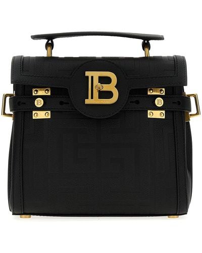 Balmain B-buzz 23 Handbag - Black