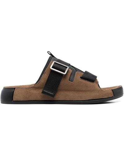 Stone Island Shadow Project Sandals - Brown