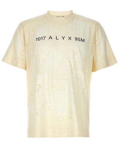 1017 ALYX 9SM Translucent Graphic T-shirt - Natural
