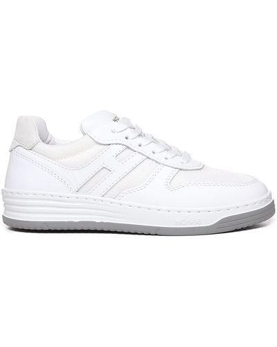 Hogan H630 Trainers With Insert Design - White