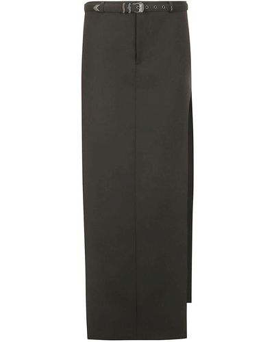 Ssheena Long Skirt - Gray