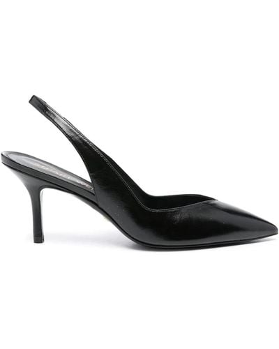 Stuart Weitzman Strap Court Shoes - Black