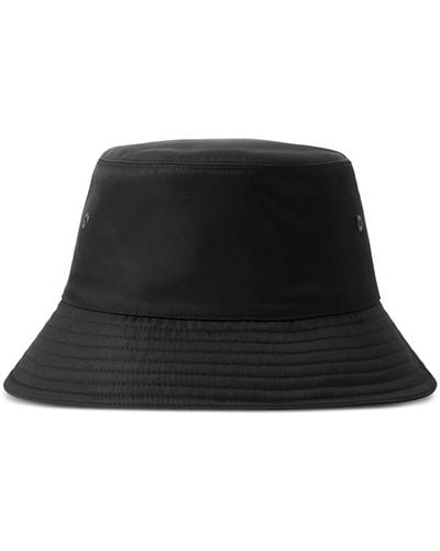 Burberry Logo Bucket Hat - Black