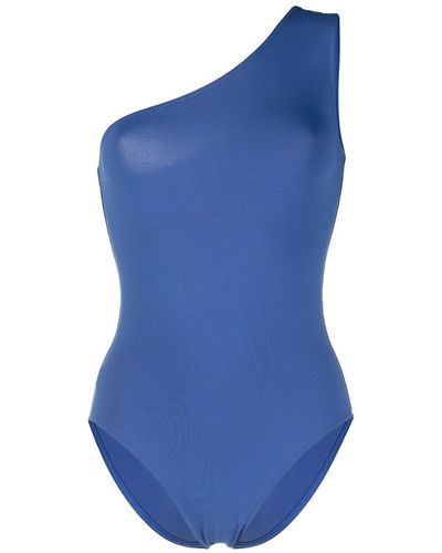 Eres Effigie One-shoulder Swimsuit - Blue
