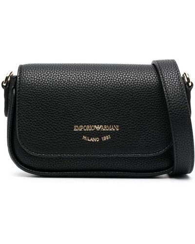 Emporio Armani Multi Mini Shoulder Bag - Black
