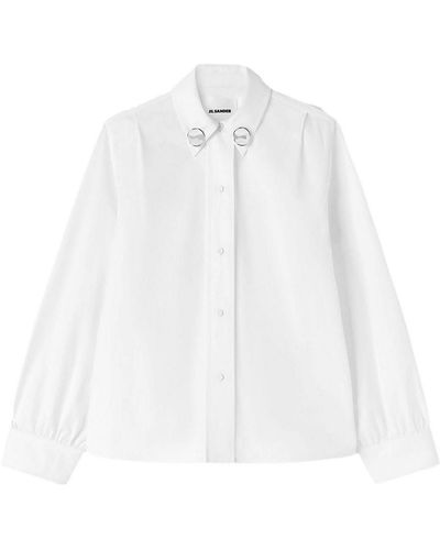 Jil Sander Shirt Clip Details - White