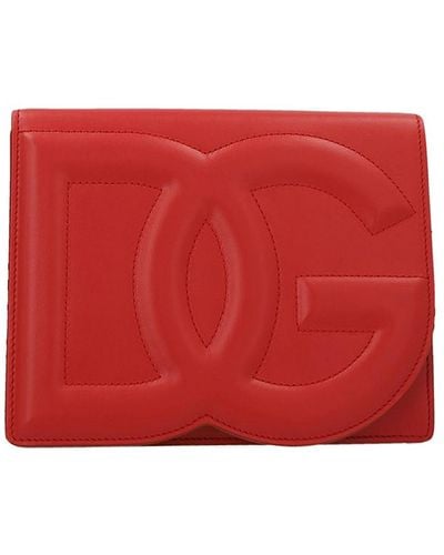 Dolce & Gabbana Leather Bag - Red