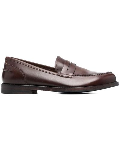 Alberto Fasciani Batik Loafers - Brown