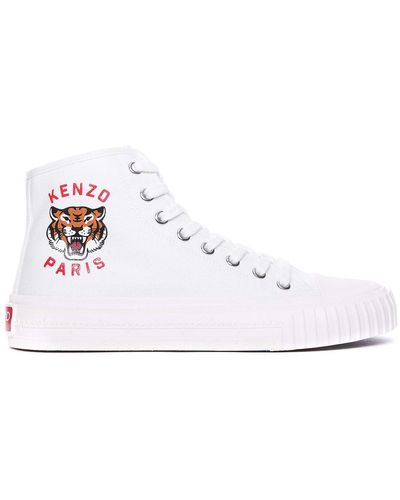 KENZO Foxy High Sneakers - White