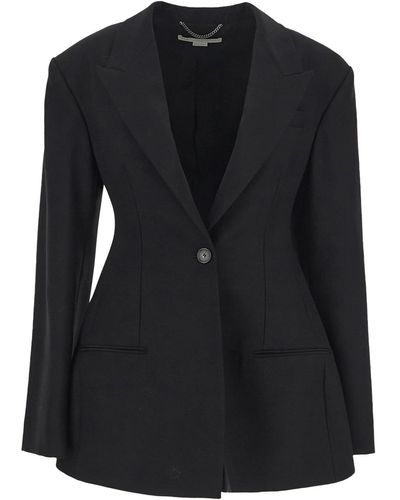 Stella McCartney Jacket With Long Sleeves - Black