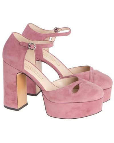 Marc Jacobs Ankle Strap Shoes - Pink