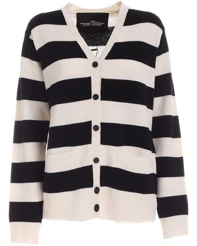 Marc Jacobs The Grunge Stripe Wool Cardigan - Multicolor