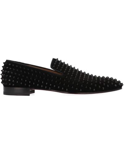 Christian Louboutin Dandelion Loafers In - Black
