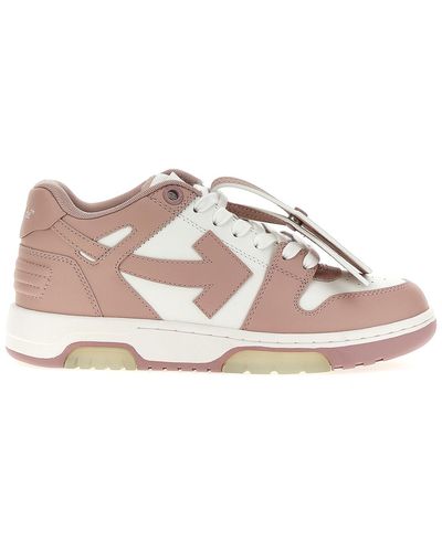 Off-White c/o Virgil Abloh Out Of Office Trainers - Pink
