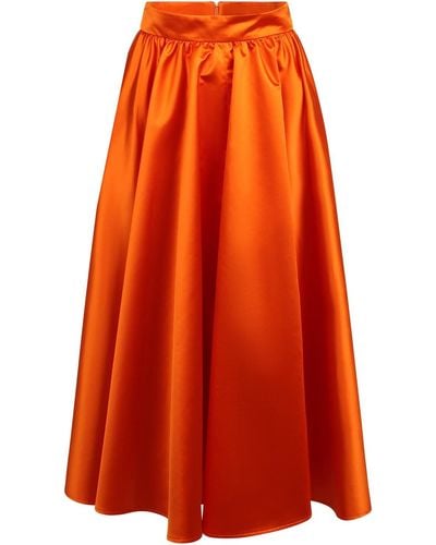 Patou Long Skirt - Orange