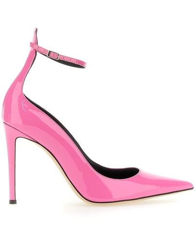 Giuseppe Zanotti Patent Leather Court Shoes - Pink