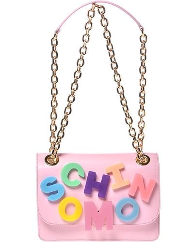 Moschino Baby Letters Bag - Pink