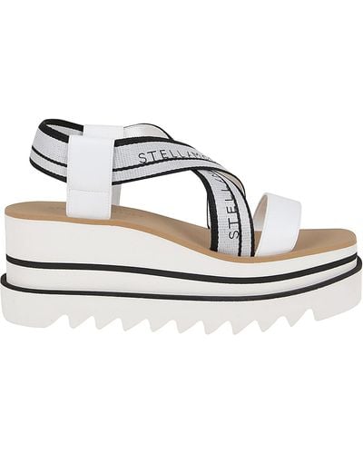 Stella McCartney Sneak Elyse Platform Sandals - White