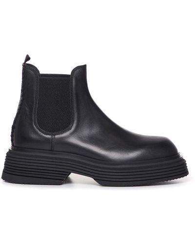 THE ANTIPODE Leather Boots - Black