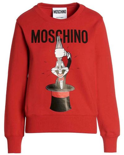 Moschino Bugs Bunny Sweatshirt - Red