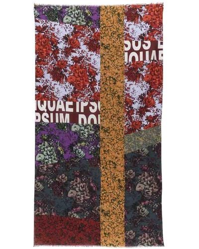 Dries Van Noten Floral Scarf - Multicolor
