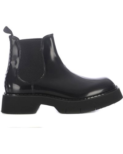 THE ANTIPODE Ankle Boots Beatles Leather - Black