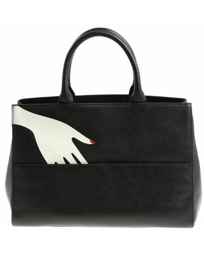 Lulu Guinness Amelia Handbag - Black