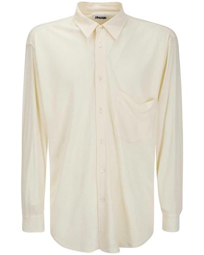 Magliano Ribbed Shirt - White