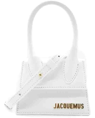 Jacquemus Le Chiquito Mini Leather Bag - White