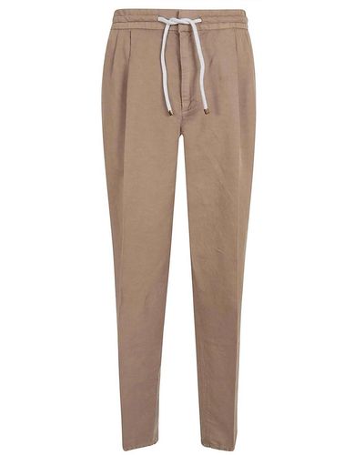 Brunello Cucinelli Dyed Trousers - Natural
